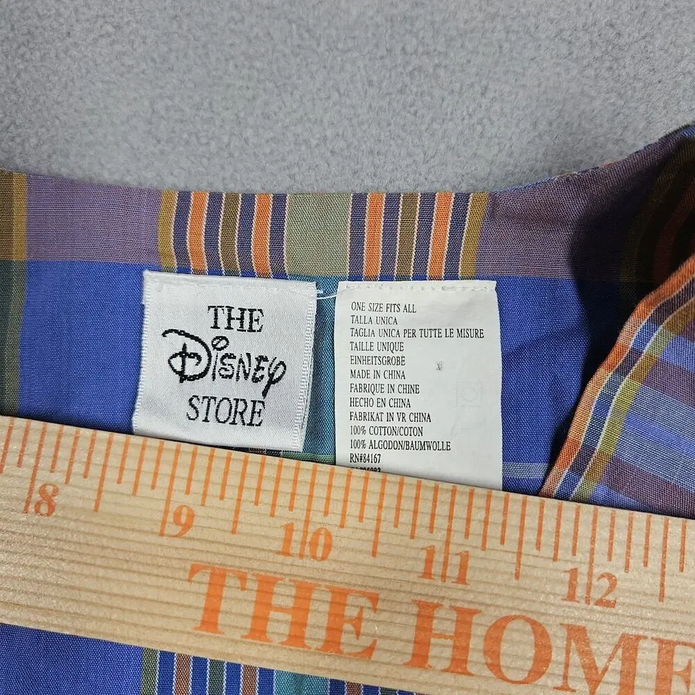 Disney Store Nightgown Winnie The Pooh Piglet Plaid Sleep Shirt OSFM Cottage - Picture 5 of 14